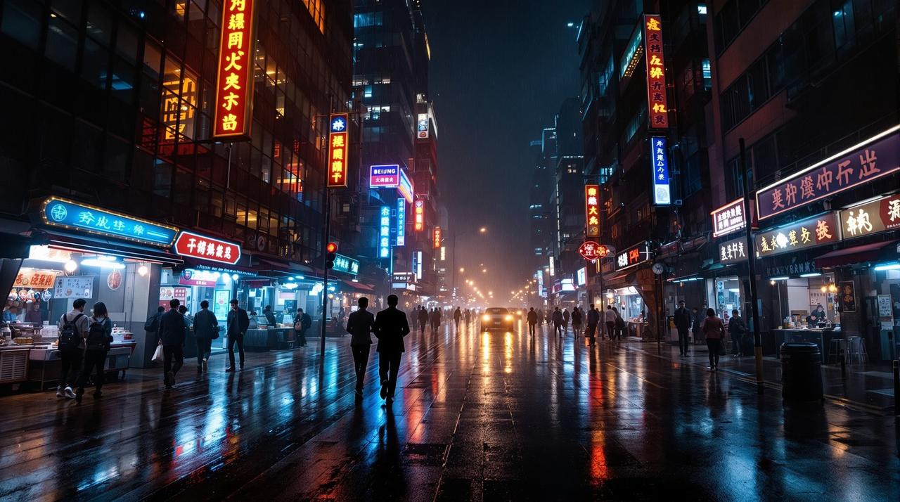影院免费作品《都市之光》场景图