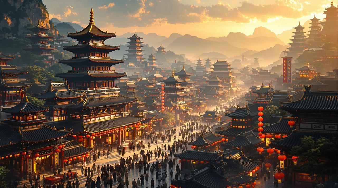 影院免费作品《长安十二时辰》场景图
